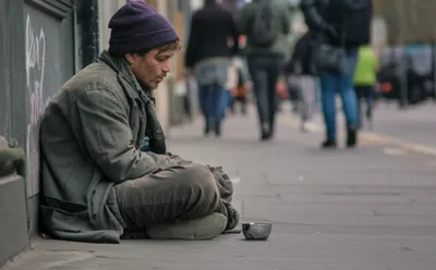 Illustration panhandling