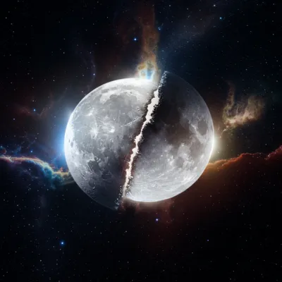 Illustration moon - Image 1