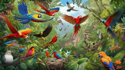 Illustration avifauna
