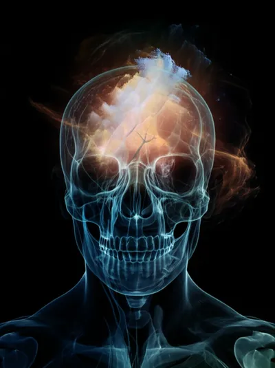 Illustration scull - Image 1