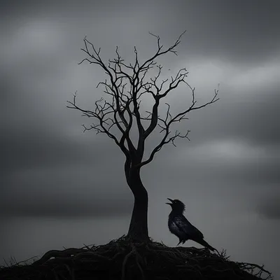 Illustration croaking - Image 1