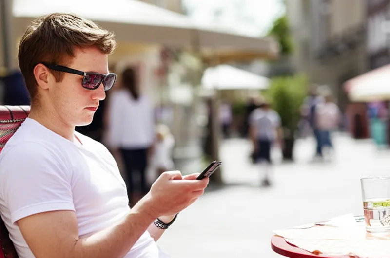 Illustration visuelle du mot « nonchalance » - Indifférence, désinvolture