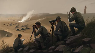 Illustration reconnoitring - Image 1