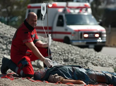 Illustration paramedics